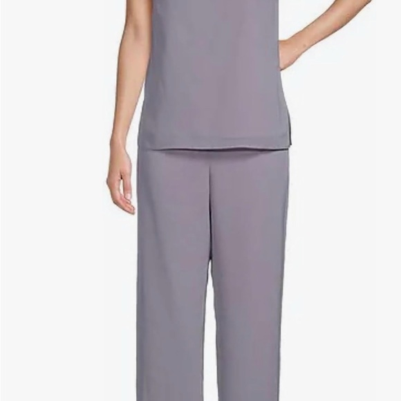 New Le Bos womens 3 Pc Pleated Charmuse Pant Set 16W - Picture 5 of 5